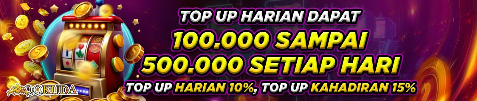 Top Up Harian dan Kehadiran QQKUDA