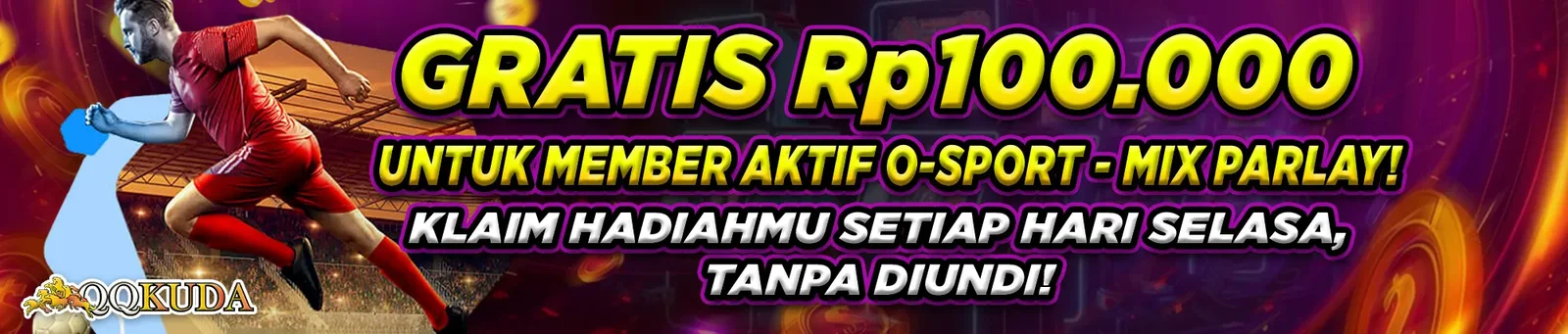 Apresiasi O-Sport Mix Parlay QQKUDA